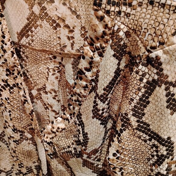 Lush Brand Snake Print Blouse - Picture 2 of 5